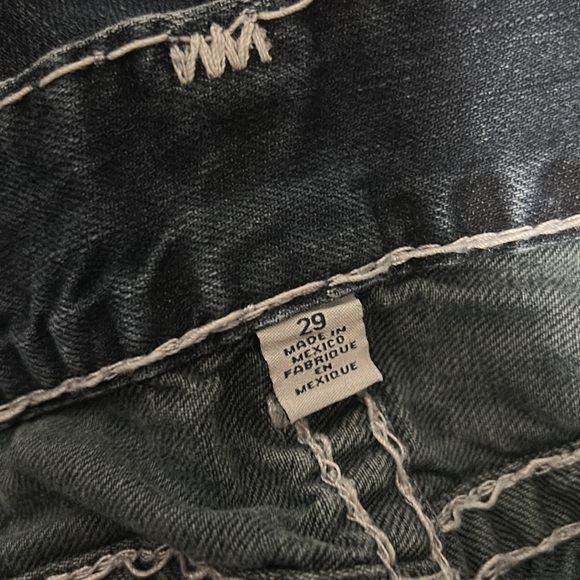 True Religion White Stitch Skinny Jeans - Picture 5 of 5